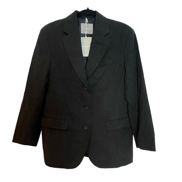 Everlane The 80's Blazer Black Women's Size 8 NWOT - Picture 5 of 11